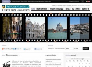 Sito internet Veneto Film Commission